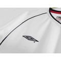 England National Team 2001/03 season retro home fan version Jersey - White