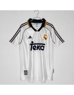 Real Madrid 1998/00season retro fan version home jersey -white