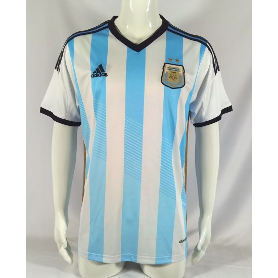 14/15 Argentina Messi retro home fan version jersey