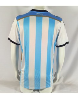 14/15 Argentina Messi retro home fan version jersey