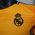 Real Madrid adidas 2024/25 Away Replica Custom Jersey - orange