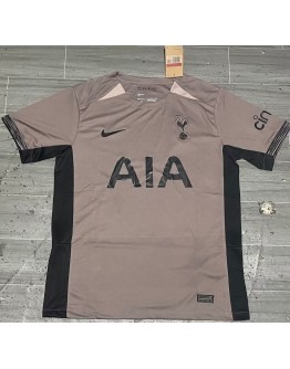 Son Heung-Min Tottenham Hotspur Nike 2023/24 Third Stadium Fans version Jersey – Tan