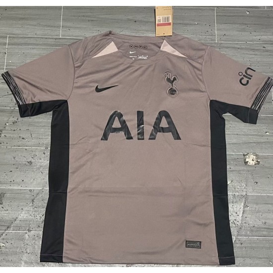 Son Heung-Min Tottenham Hotspur Nike 2023/24 Third Stadium Fans version Jersey – Tan