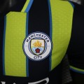 Manchester City Puma 2024/25 Away Custom fan version Jersey - yellow