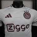 Ajax 24/25 season second away player version jersey - white