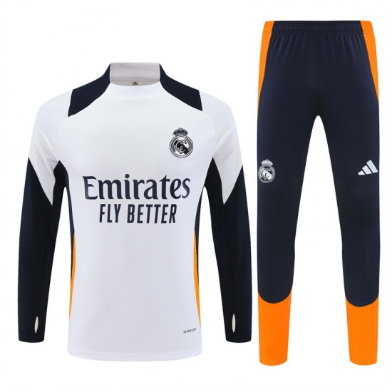 Real Madrid 24/25 season training uniform-white