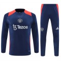 Manchester United 24/25 season training uniform-Royal Blue