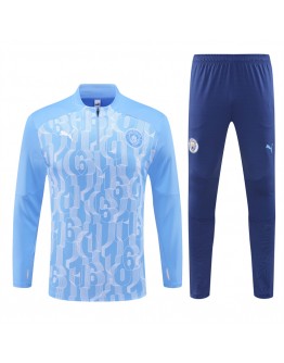 Manchester City 24/25 season training uniform-blue