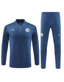 Manchester City 24/25 season training uniform-Dark Blue