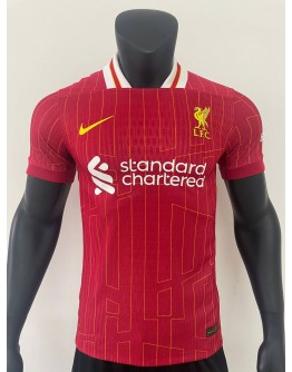 Liverpool Nike 2024/25 Home Authentic Custom Jersey - Red