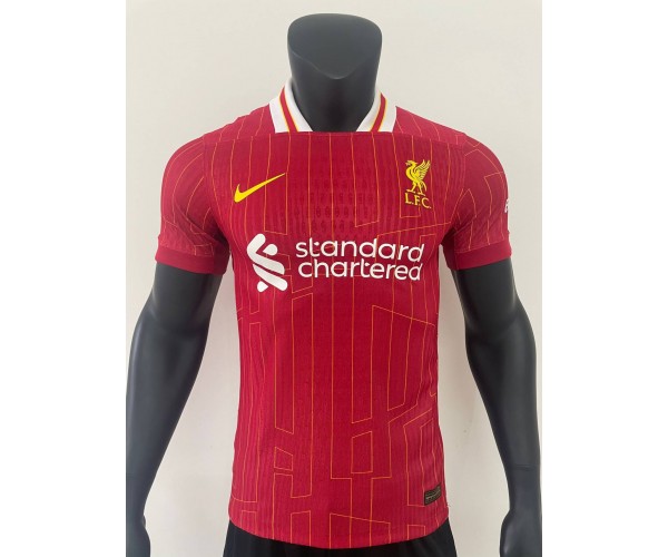 Liverpool Nike 2024/25 Home Authentic Custom Jersey - Red