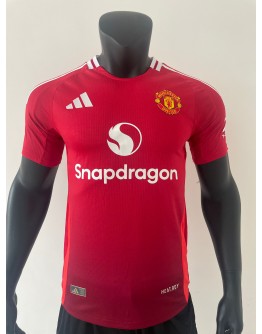 Manchester United adidas 2024/25 Home Copy Jersey - Red