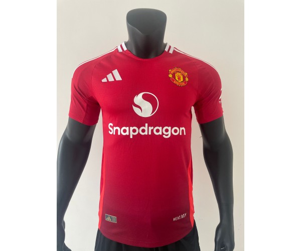 Manchester United adidas 2024/25 Home Copy Jersey - Red