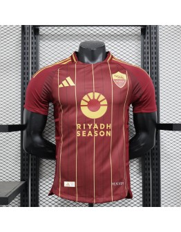 AS Roma adidas 2024/25 Home Replica Jersey -red