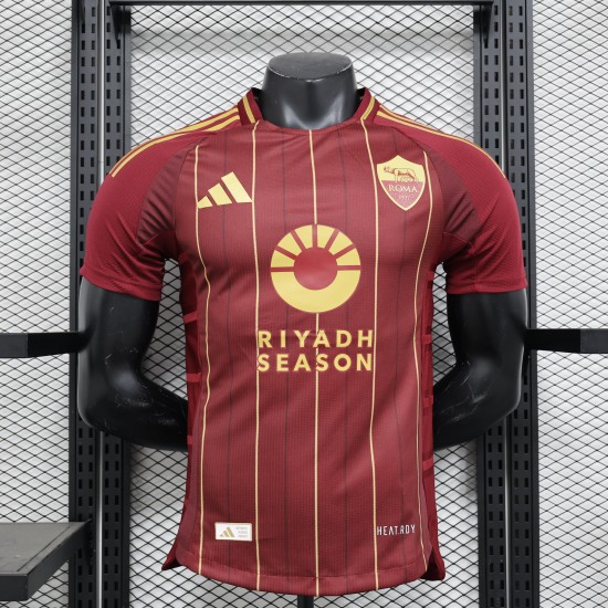 AS Roma adidas 2024/25 Home Replica Jersey -red