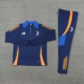 Juventus 24/25 season training uniform- blue