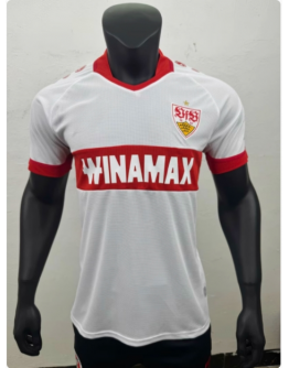 Bundesliga Stuttgart 2024/25 season home jersey player version-white