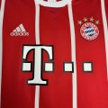 Bayern Munich adidas 2017/18 season  Home Fan version retro Jersey - red