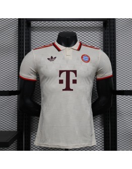 Bayern Munich adidas 2024/25 Second away  Replica Custom Jersey - White