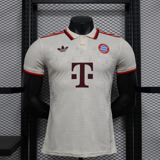 Bayern Munich adidas 2024/25 Second away  Replica Custom Jersey - White