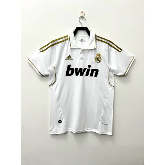 Real Madrid 2011/12 season retro fan version home jersey -white