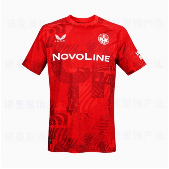 Kaiserslautern 2024/25 Home Replica Custom Jersey - Red