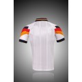 Germany National Team 1992 season retro home fan version Jersey - White