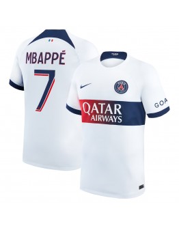 Kylian Mbappe Paris Saint-Germain Jordan Brand 2023/24 Third Stadium Replica Player Jersey - White