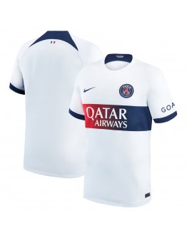 Paris Saint-Germain Nike 2023/24 Away Stadium Replica Jersey - White