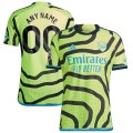 Arsenal adidas 2023/24 Away Authentic Custom Jersey - Yellow