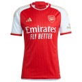 Bukayo Saka Arsenal adidas 2023/24 Home Replica Player Jersey - Red